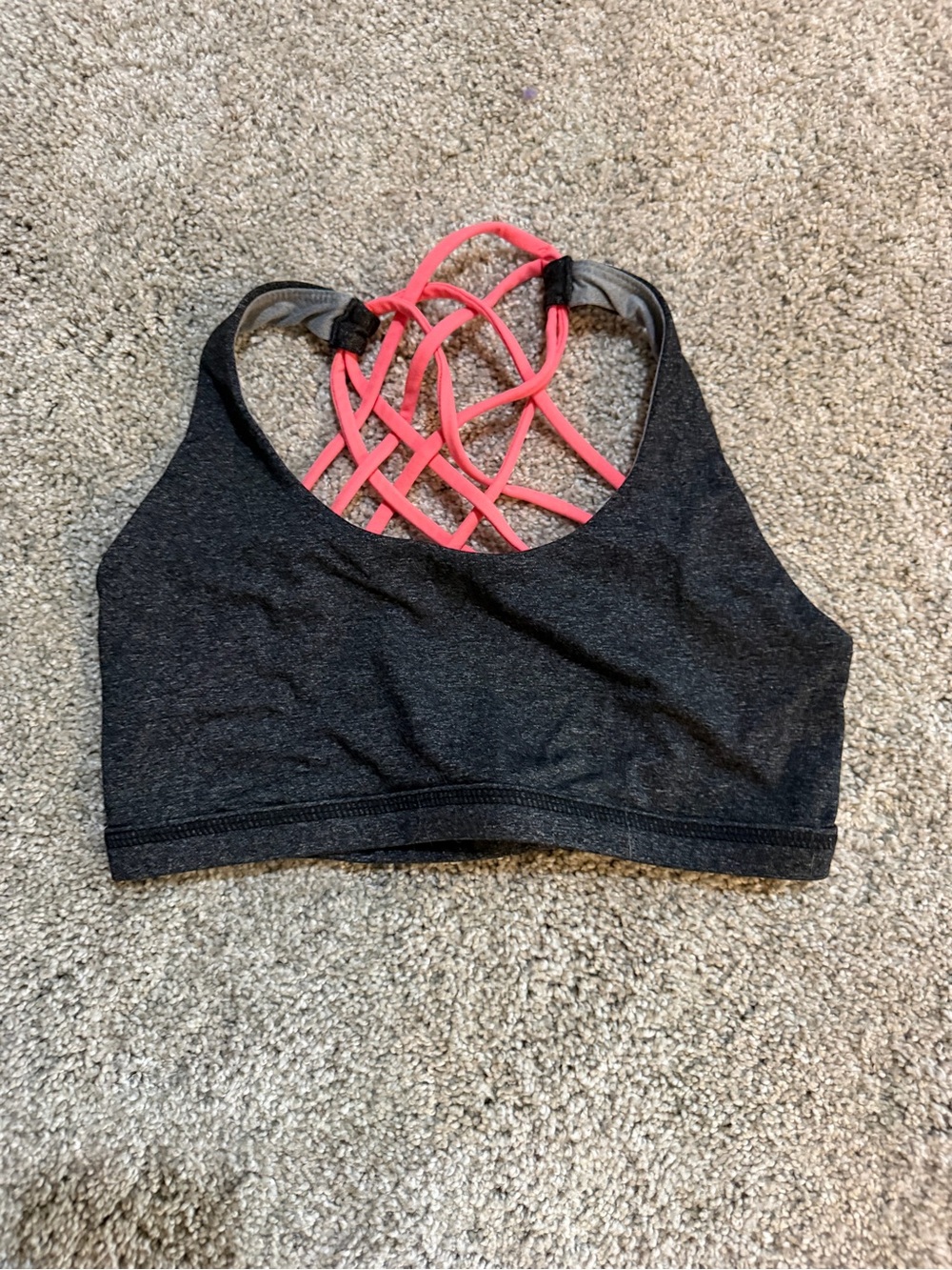 Born Primitive Dark Gray Sports Bra size XS